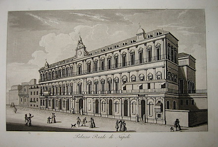 Gandini Francesco Palazzo Reale di Napoli 1831 Cremona